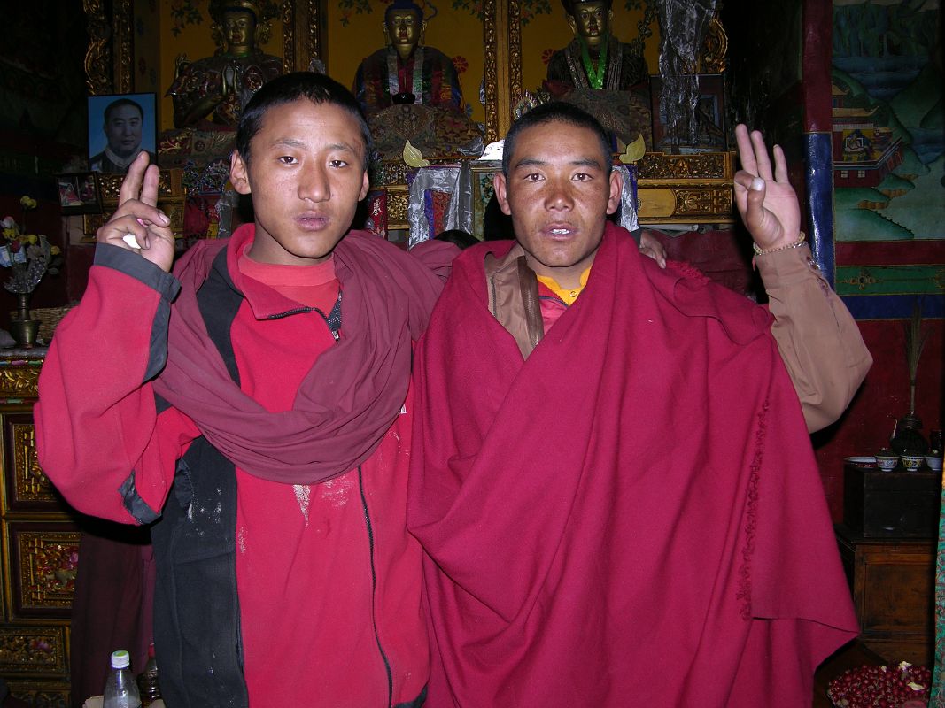 3 Rongbuk Monastery 5 Monks